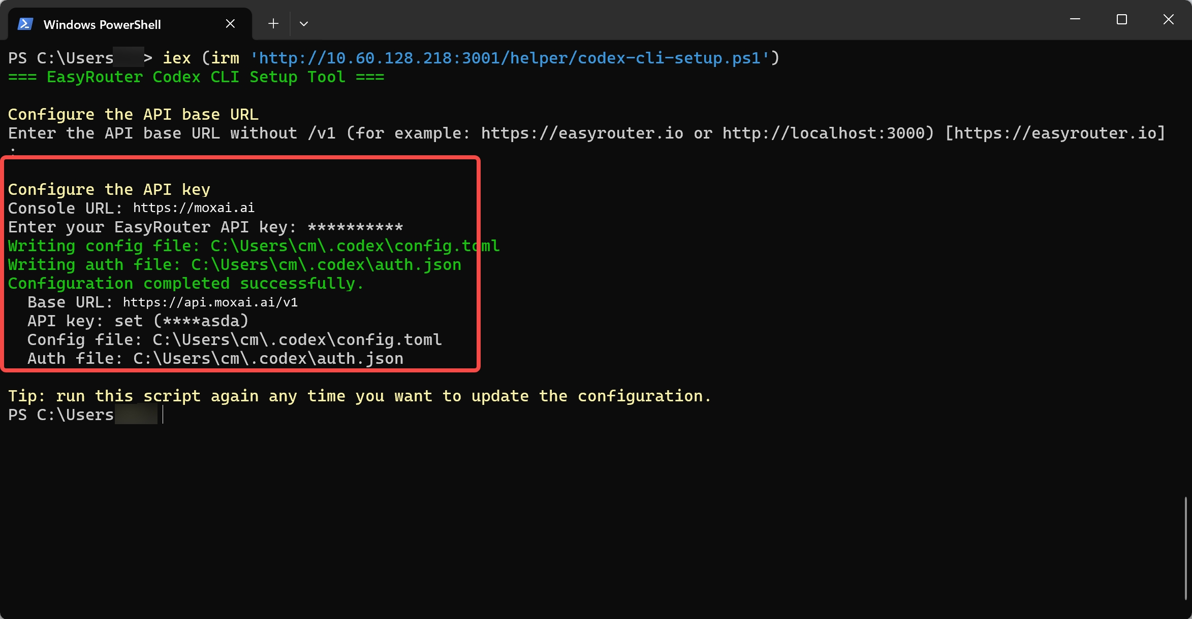 windows-configure